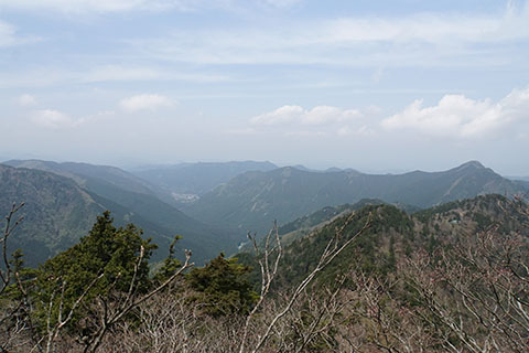 奈良を見渡す景色