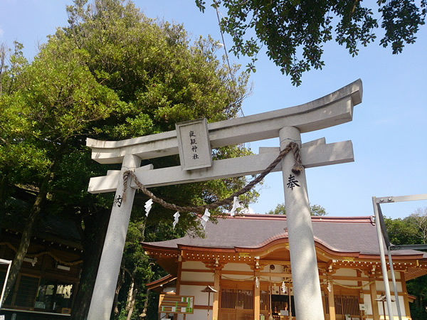 感謝を伝えに氏神様へ