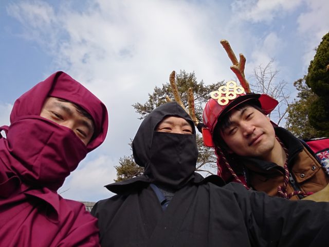 岸和田にも忍者がいたのかっ・・・！？