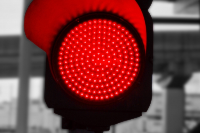 とうとう赤信号が灯っちゃいました