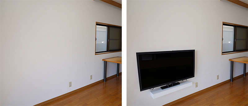 テレビとテレビ台